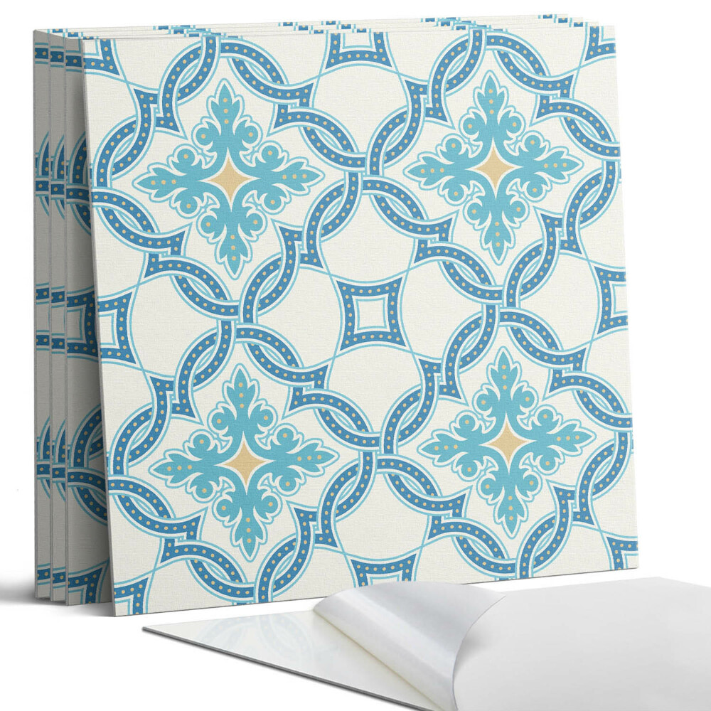 Panou perete pătrat Model în stil arabesc