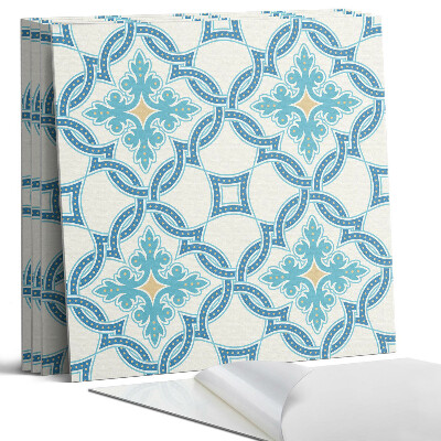 Panou perete pătrat Model în stil arabesc