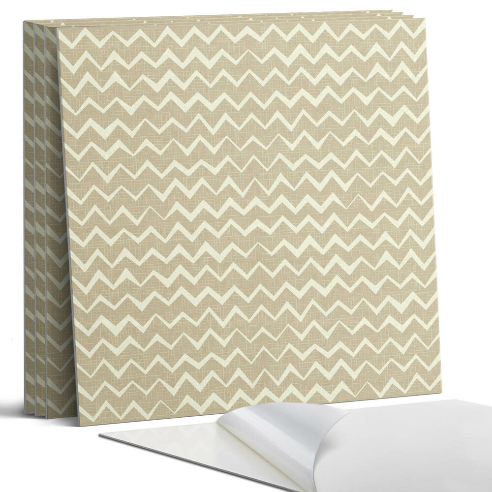 Panou perete pătrat Zigzaguri pe fundalul texturii