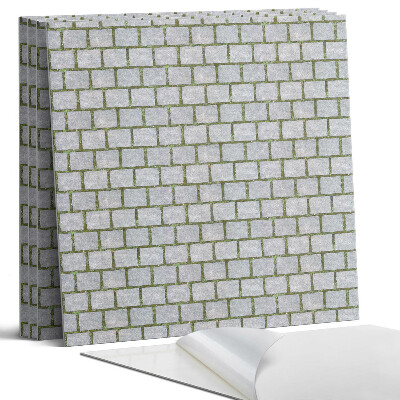 Panou perete pătrat Model de perete de cărămidă