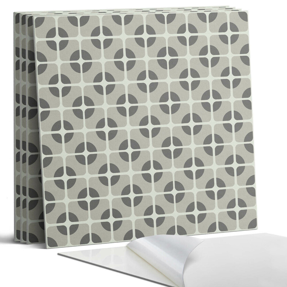 Panou decorativ bucatarie Model geometric de țiglă