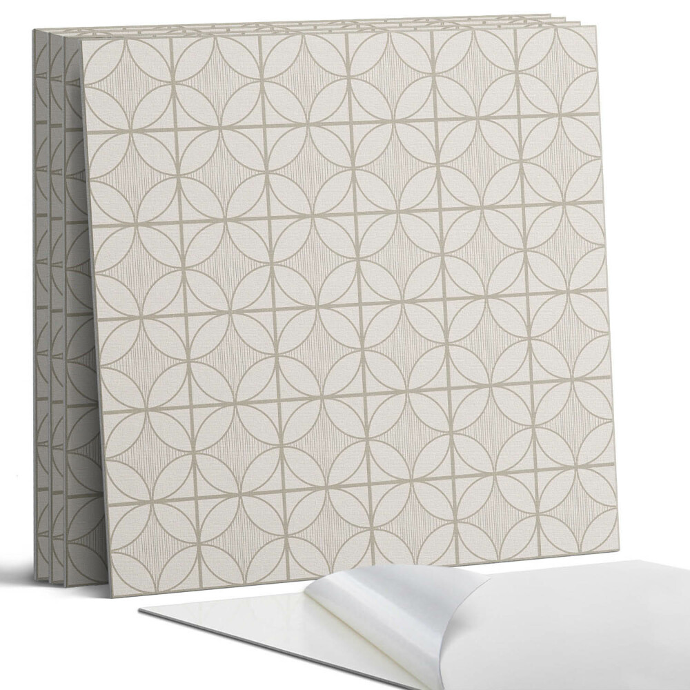 Panou decorativ perete Model geometric cu cercuri