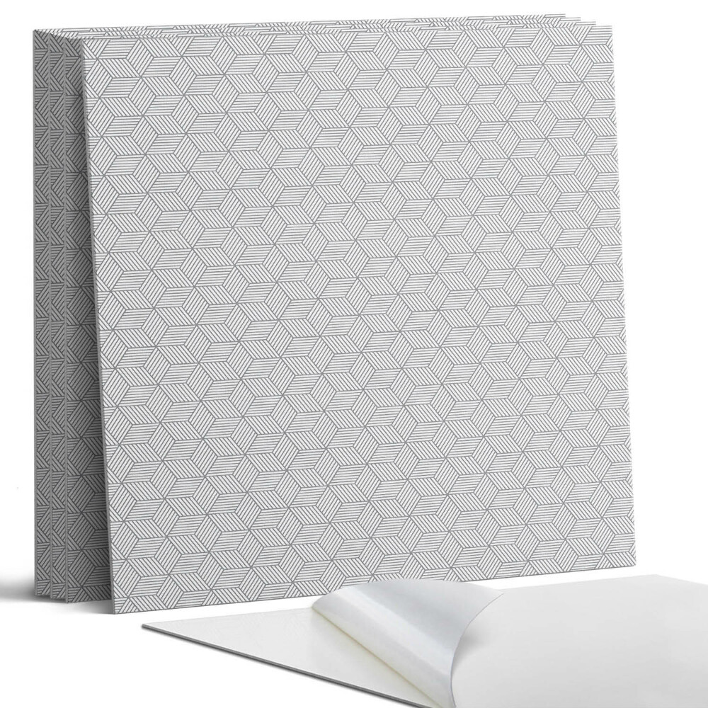 Panou decorativ perete Model hexagonal de frunze