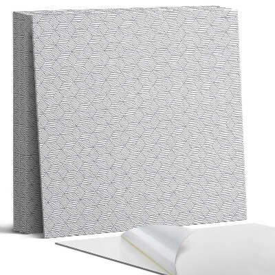 Panou decorativ perete Model hexagonal de frunze