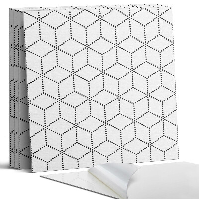 Panou perete Model hexagonal cu puncte