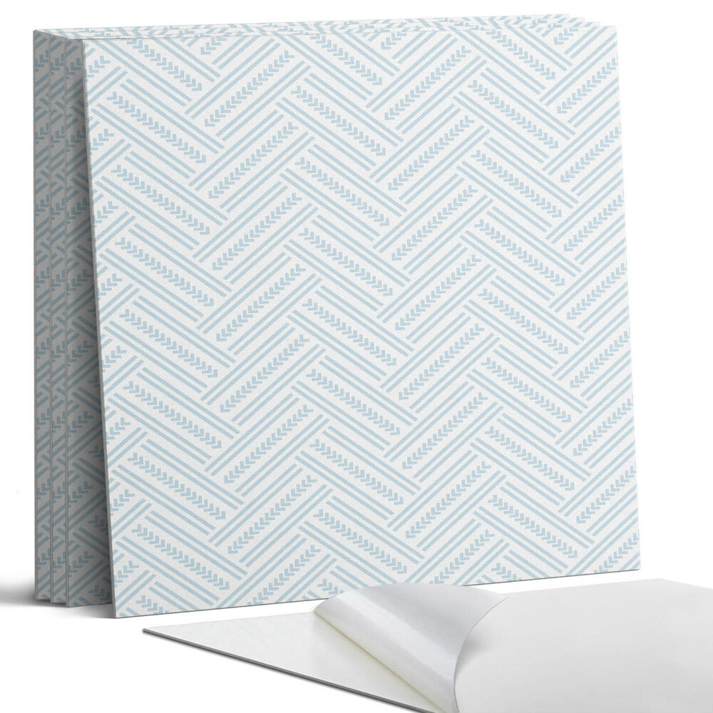 Panou decorativ pvc Model în zig-zag cu linii