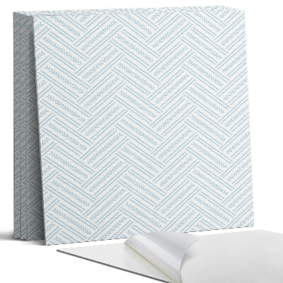 Panou decorativ pvc Model în zig-zag cu linii