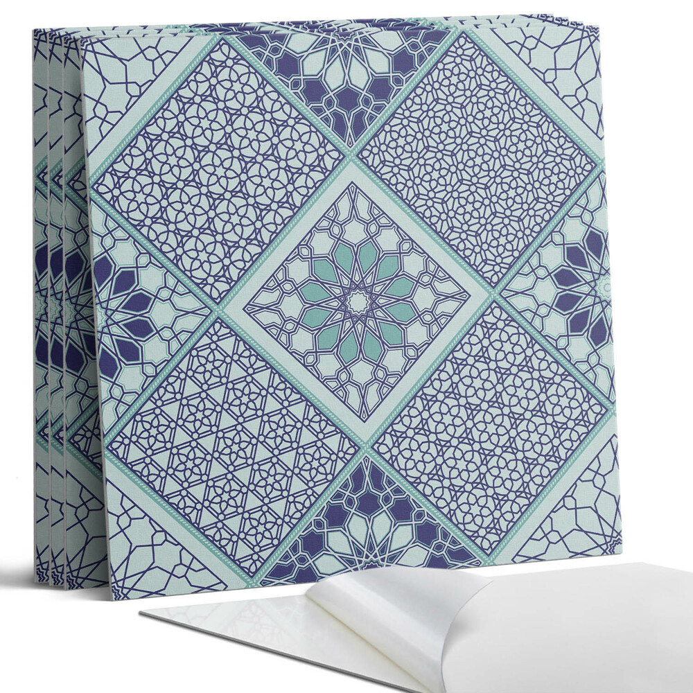 Panou perete Modele geometrice în mozaic