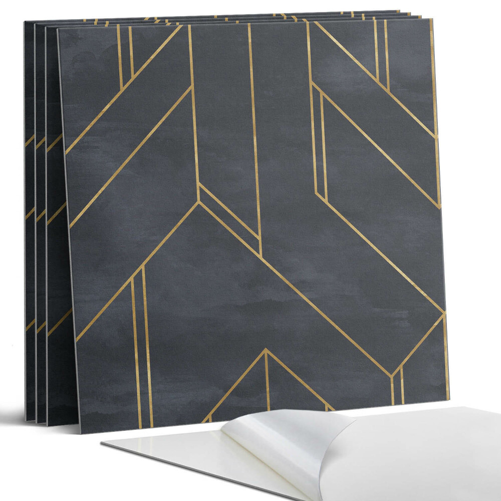 Panou perete pătrat Geometria liniilor și formelor