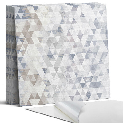 Panou decorativ bucatarie Model geometric triunghiular