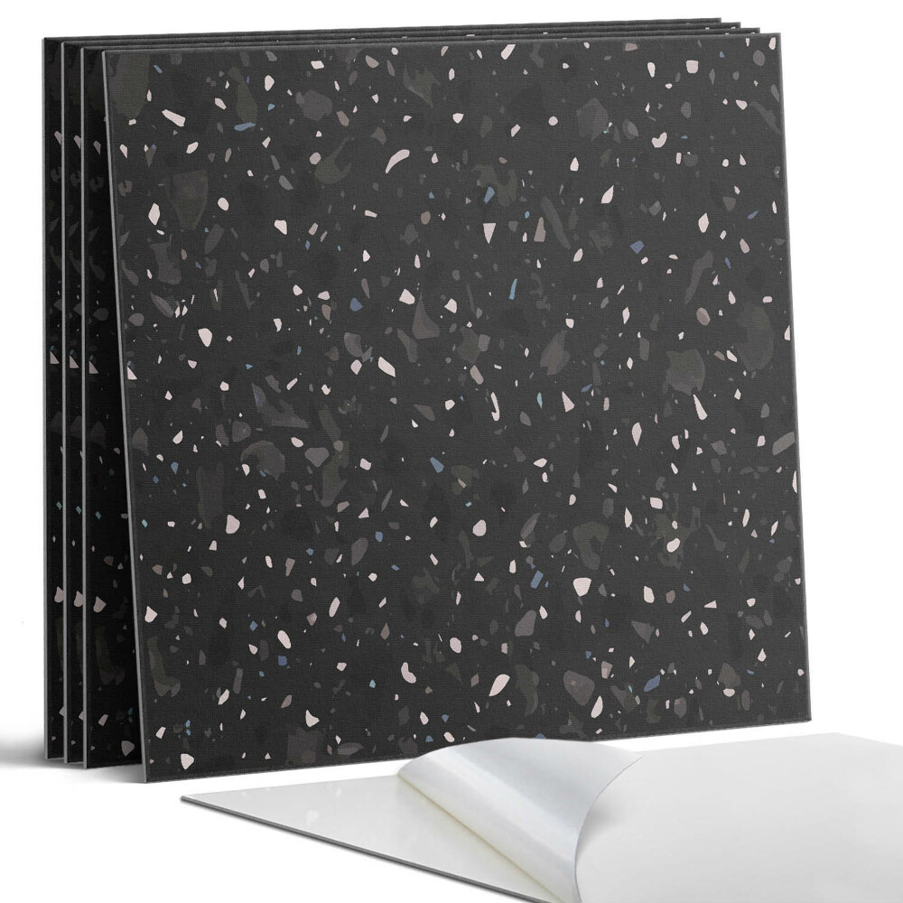 Panou perete pătrat Model abstract de terrazzo