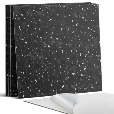 Panou perete pătrat Model abstract de terrazzo