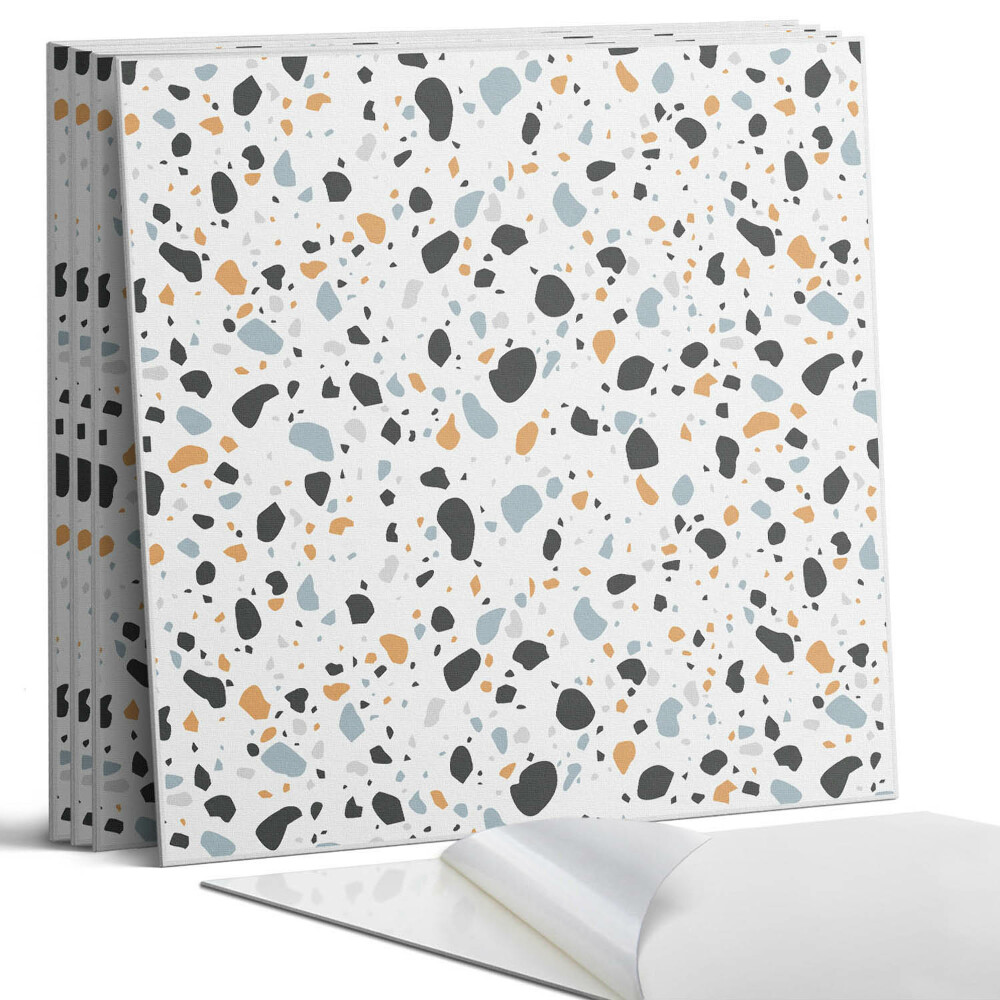 Panou perete pătrat Model cu pete abstracte