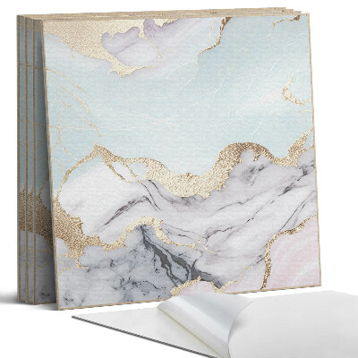 Panou decorativ bucatarie Model abstract de marmură