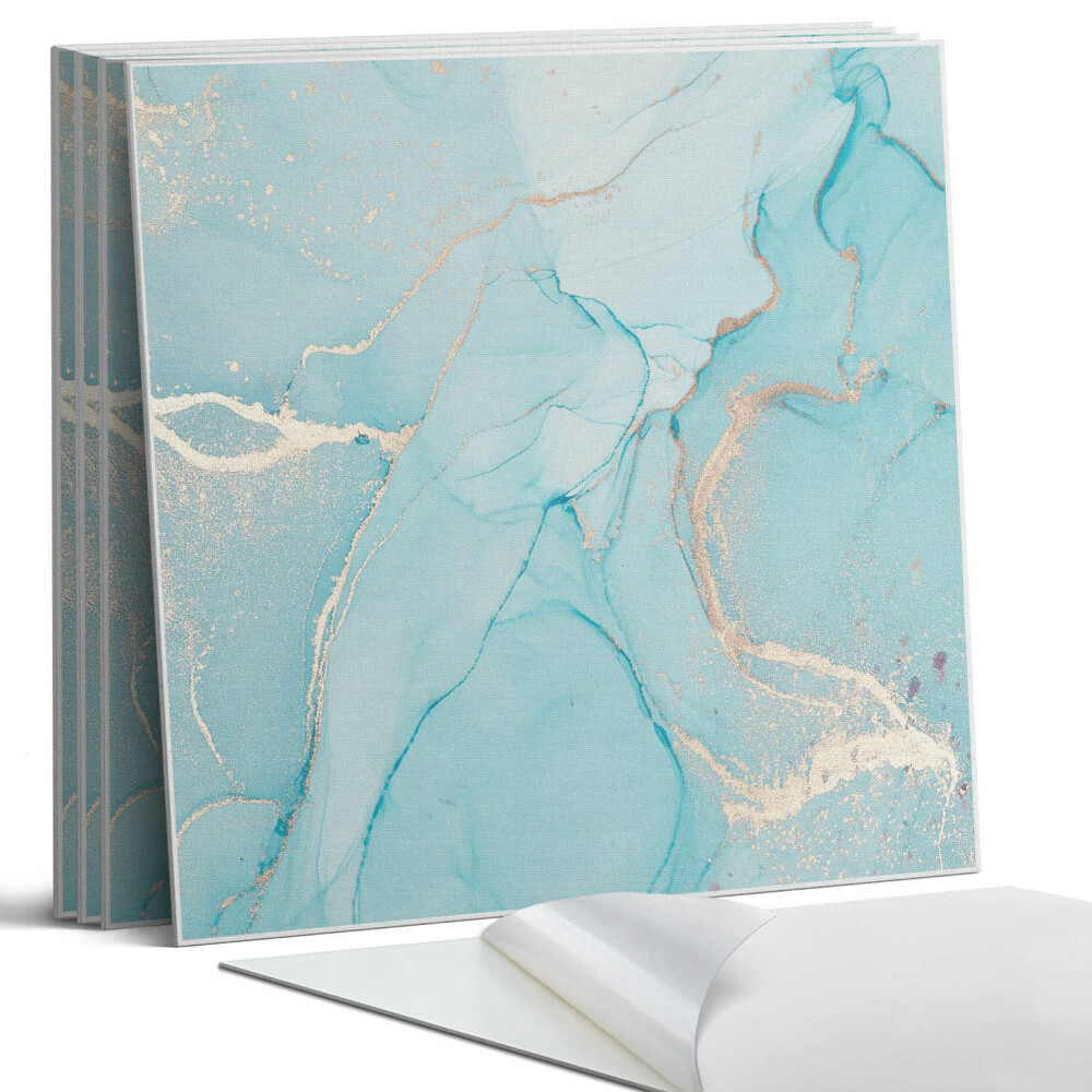 Panou perete pătrat Model fluid abstract