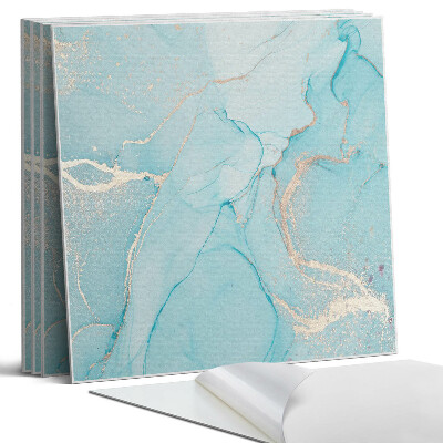 Panou perete pătrat Model fluid abstract