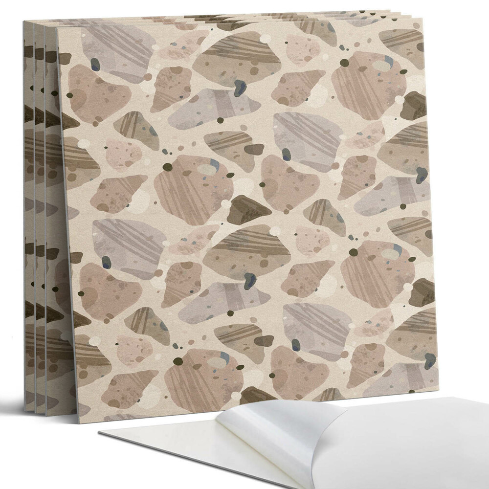 Panou decorativ bucatarie Forme abstracte de piatră