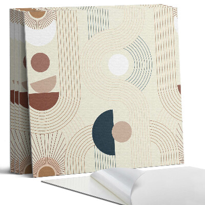 Panou decorativ perete Linii și forme abstracte