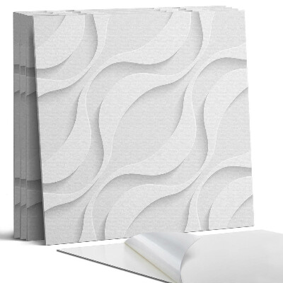 Panou decorativ pvc Valuri cu un model ondulat