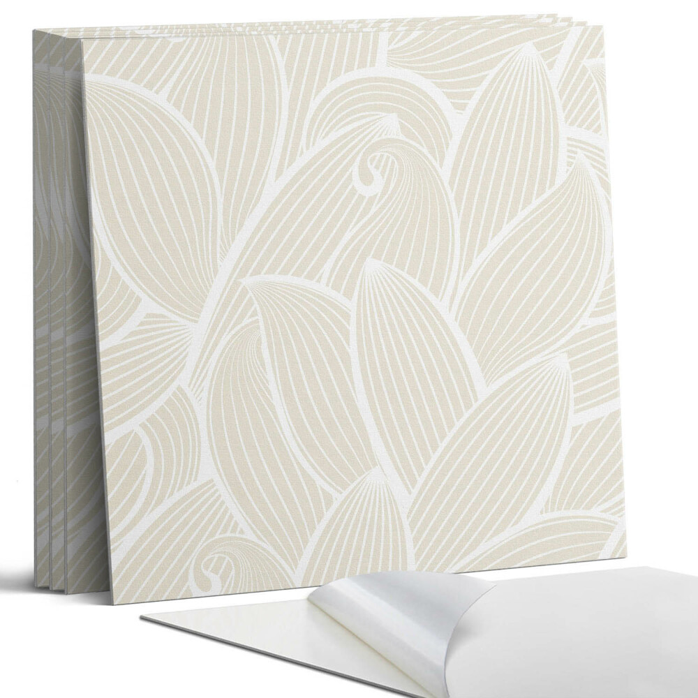 Panou decorativ perete Frunze delicate în valuri