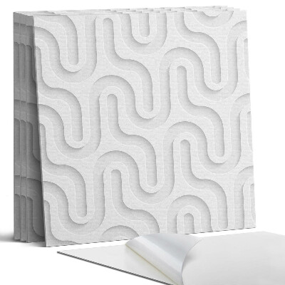 Panou perete Unde în straturi 3D