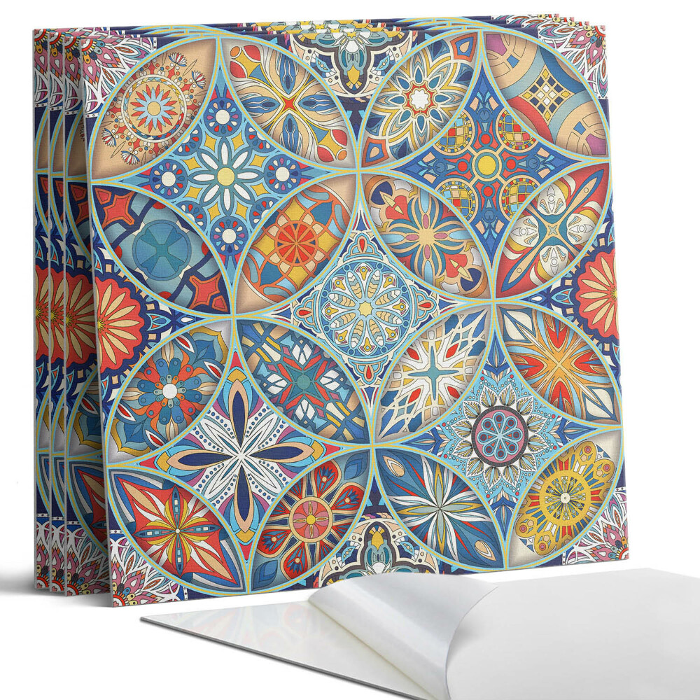 Panou perete Modele mozaicate în simetrie