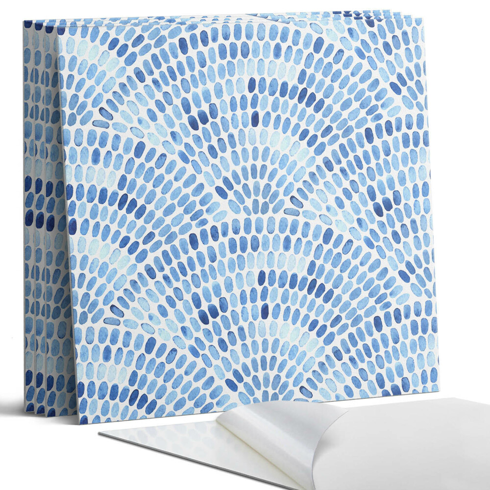 Panou decorativ perete Valuri în acuarelă