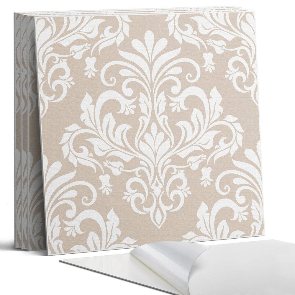 Panou perete pătrat Model elegant de plante