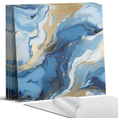 Panou decorativ perete Valuri și pete abstracte