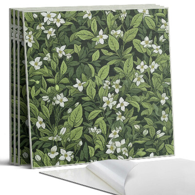 Panou decorativ perete Model floral de plante