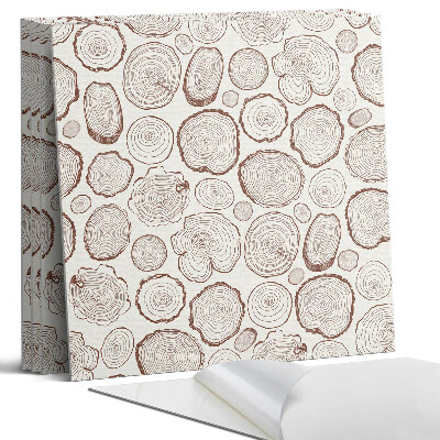 Panou perete Modele de trunchi de copac în fundal