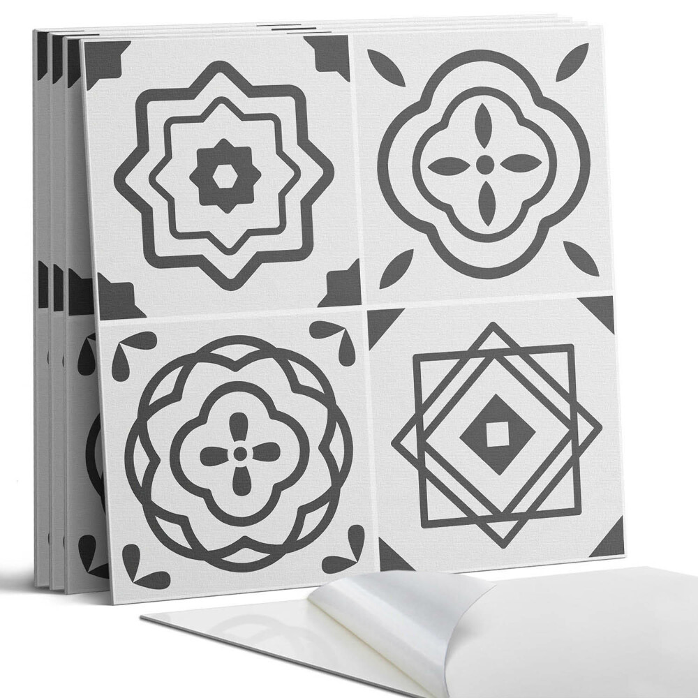 Panou perete pătrat Modele geometrice în pătrate