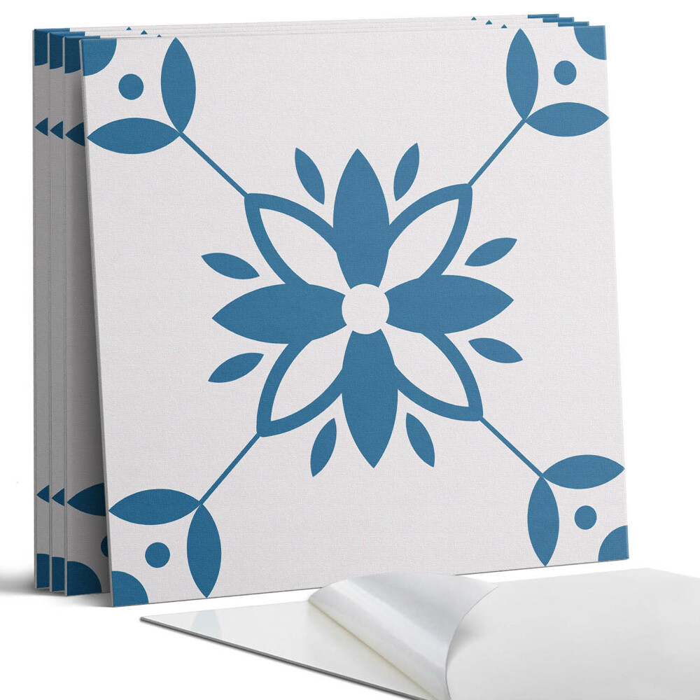 Panou decorativ bucatarie Model floral cu frunze