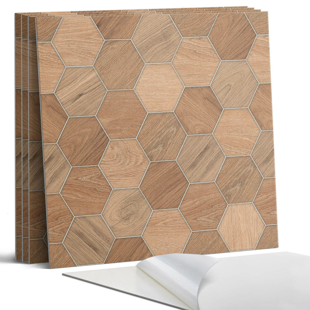 Panou decorativ perete Model hexagonal de țiglă