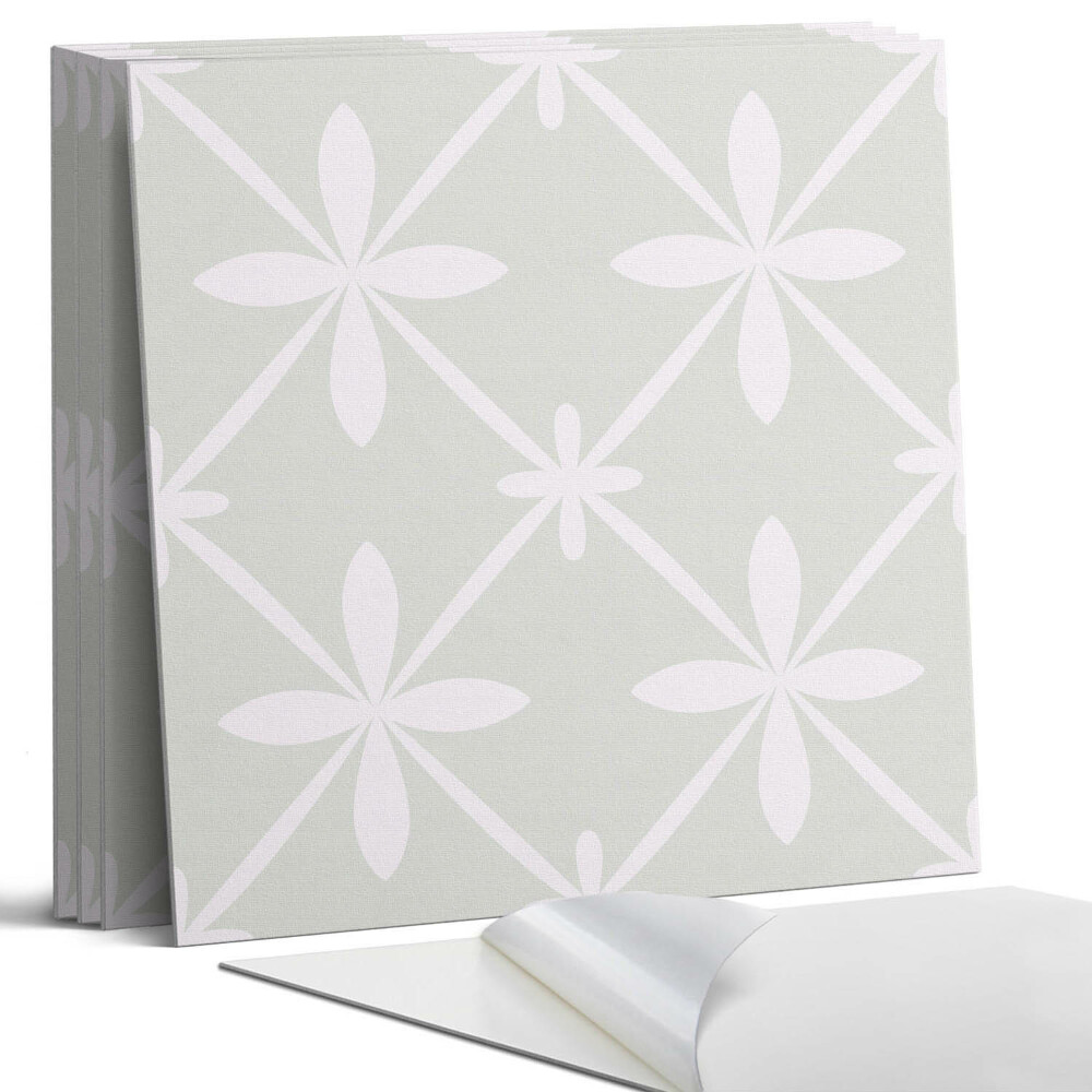 Panou decorativ pvc Model floral în plasă