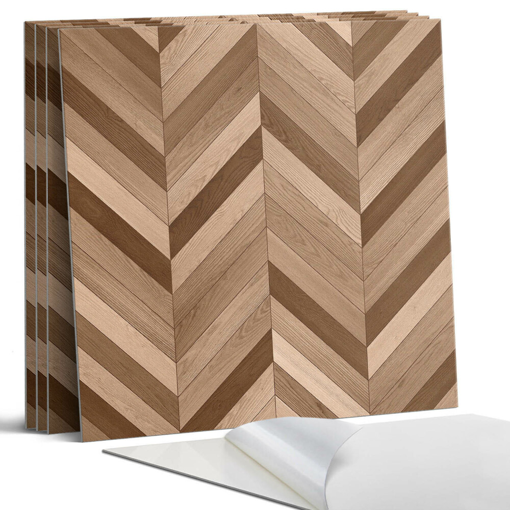 Panou decorativ pvc Model de lemn în spic de hering