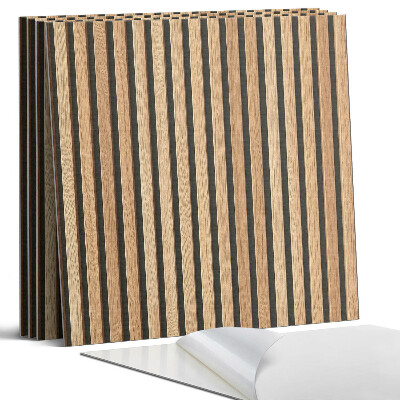 Panou decorativ perete Placă cu modele verticale