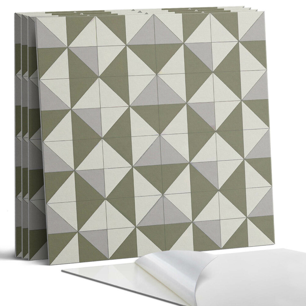 Panou decorativ pvc Model geometric triunghiular