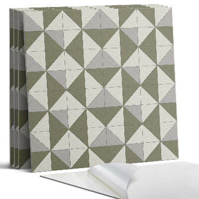 Panou decorativ pvc Model geometric triunghiular