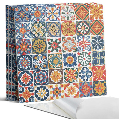 Panou perete pătrat Modele de mozaic