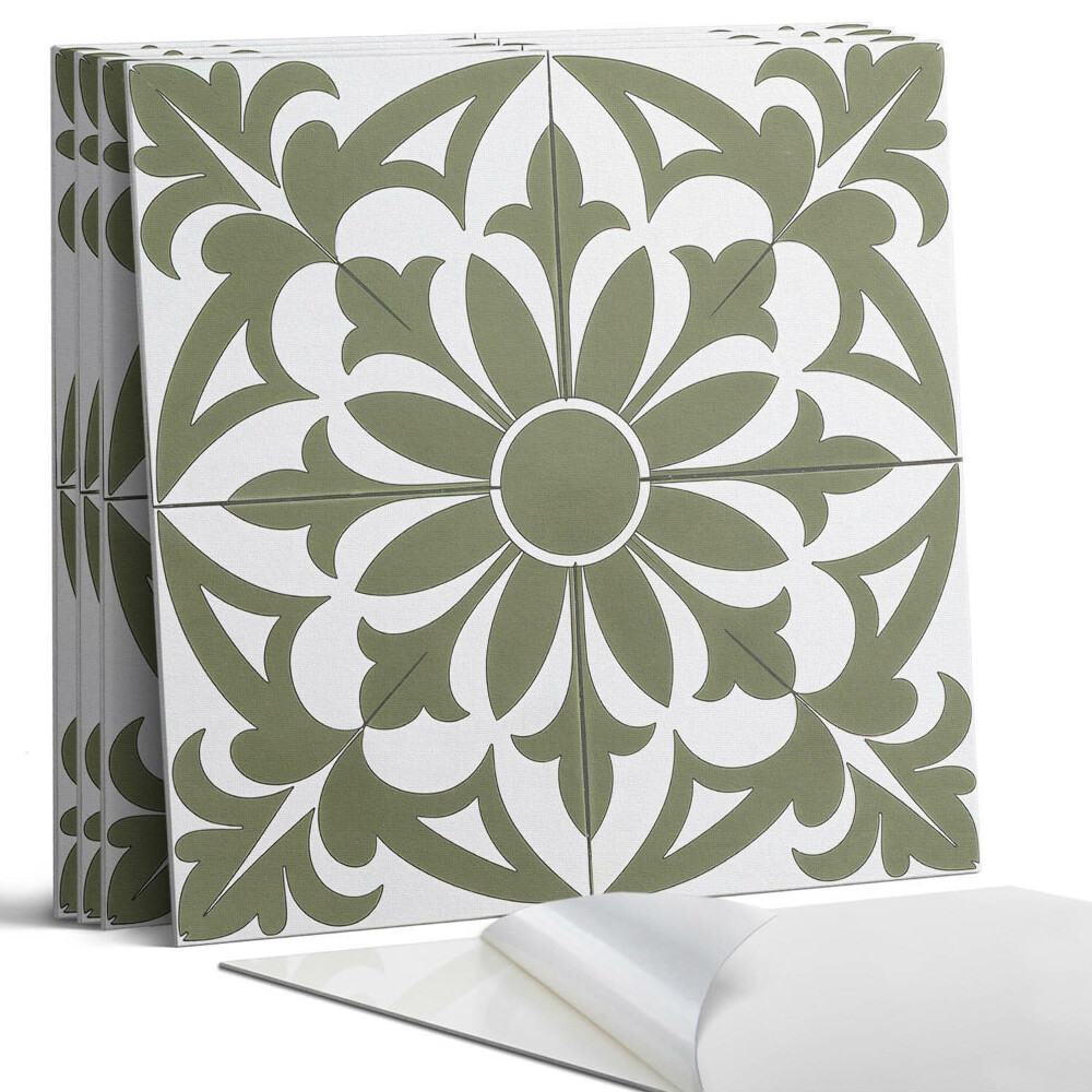 Panou perete Model floral cu frunze