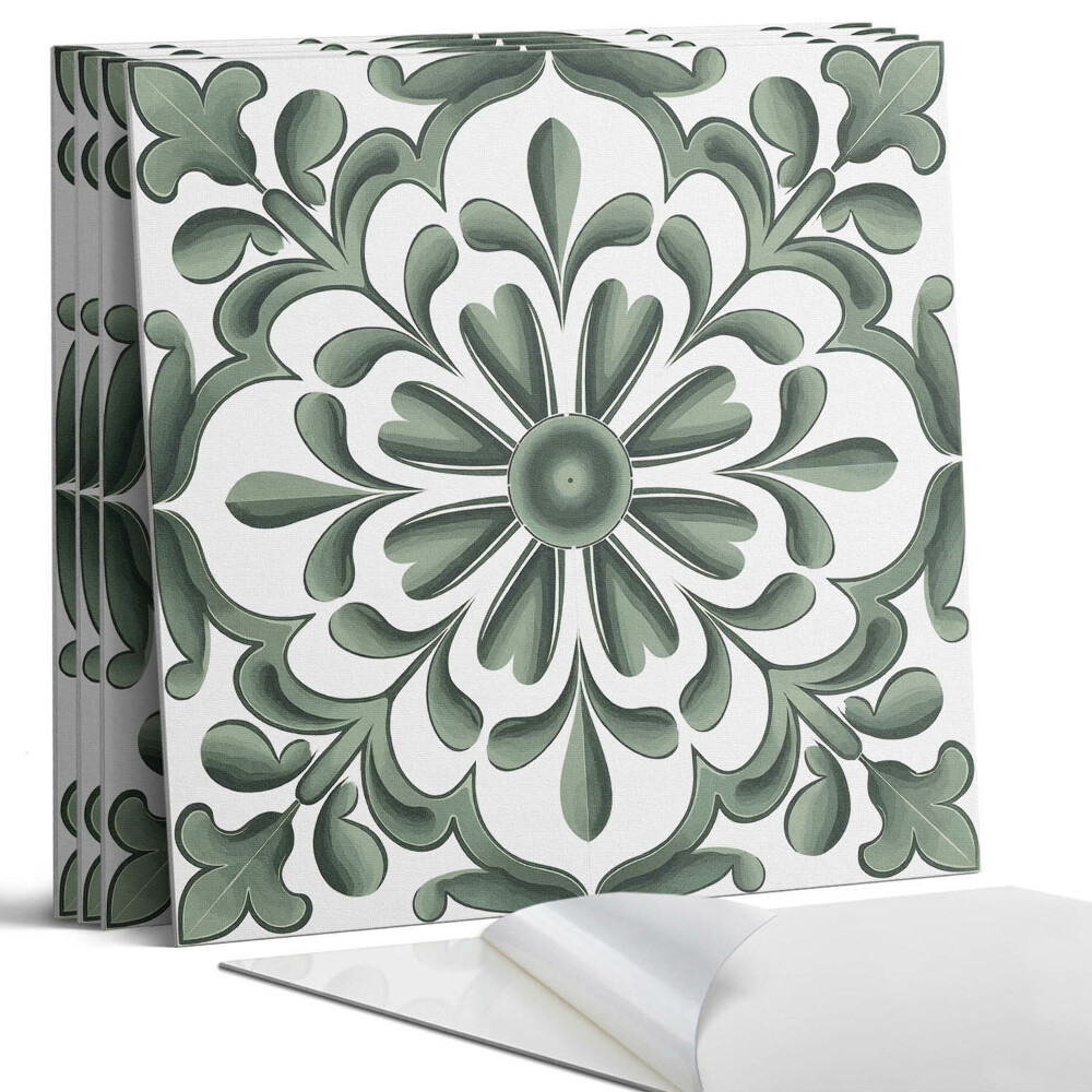 Panou decorativ bucatarie Motiv vegetal într-un cerc