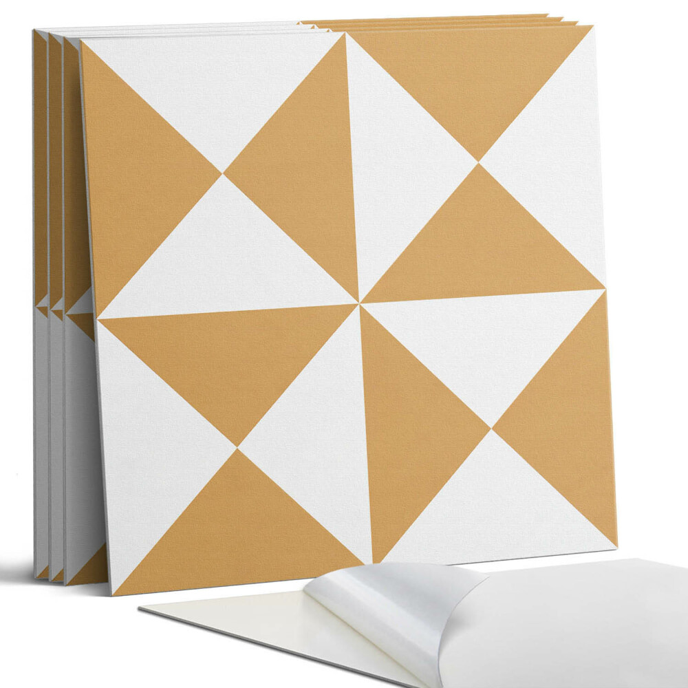 Panou decorativ bucatarie Model geometric triunghiular