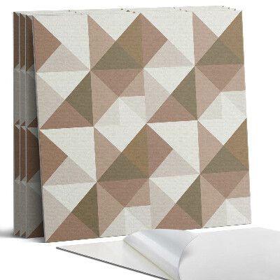 Panou decorativ perete Geometrie în triunghiuri