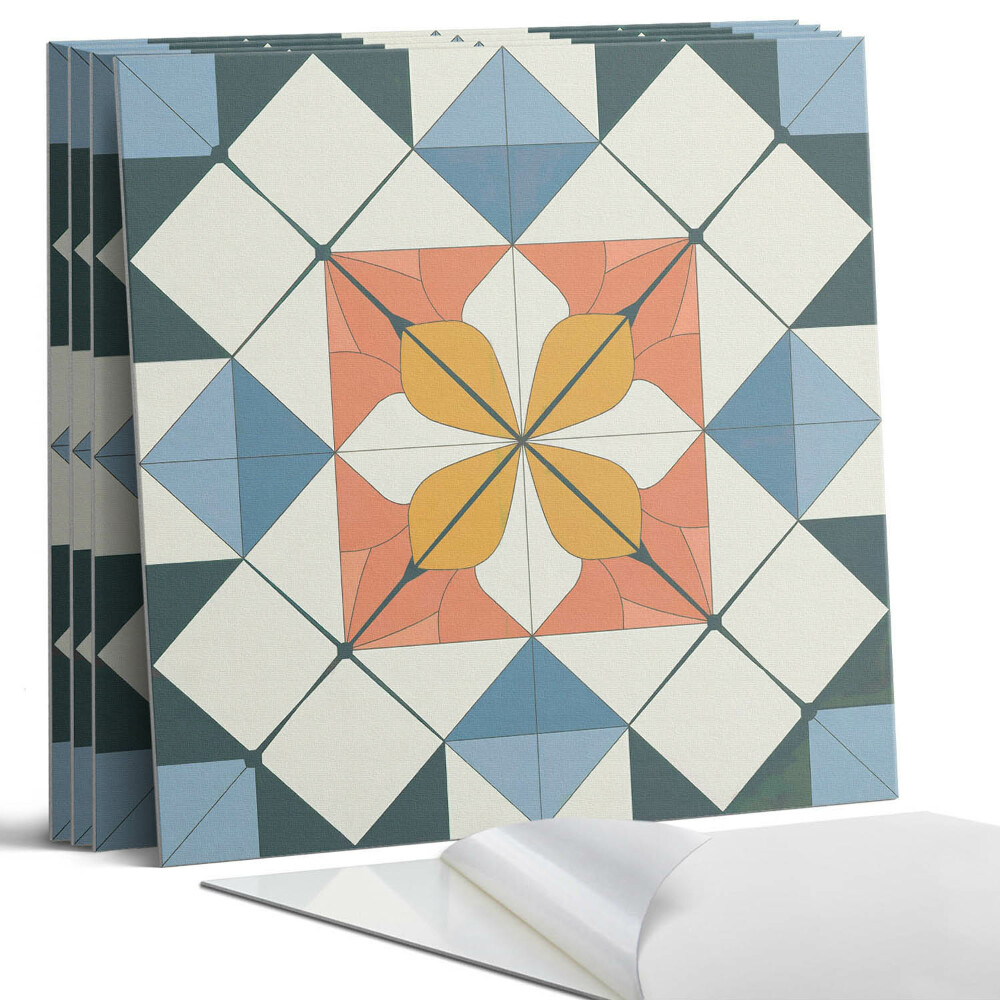 Panou decorativ perete Model floral geometric