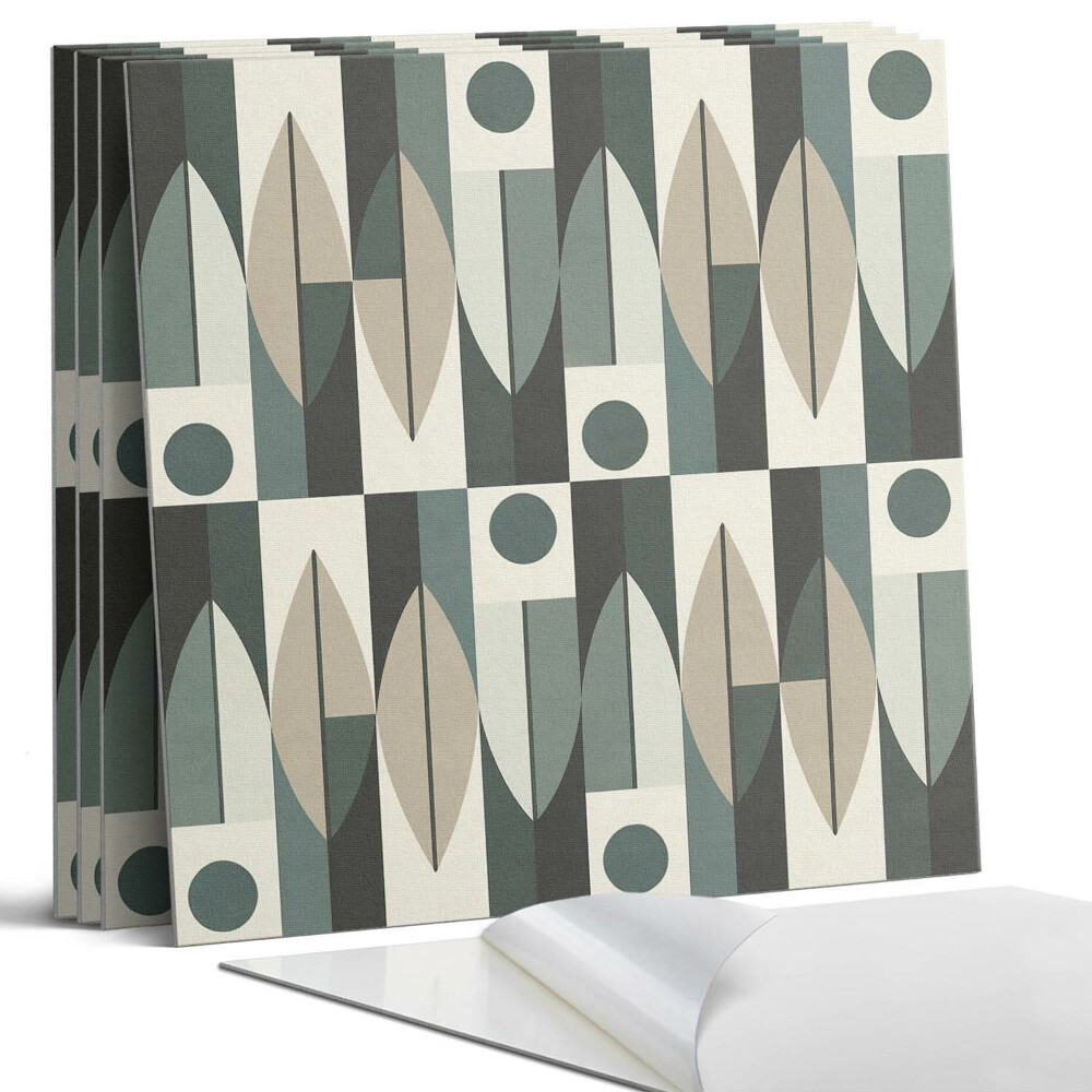 Panou decorativ bucatarie Model geometric abstract