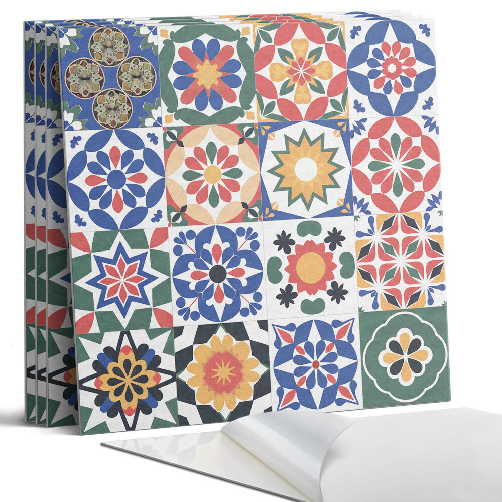 Panou perete pătrat Modele de mozaic în rânduri