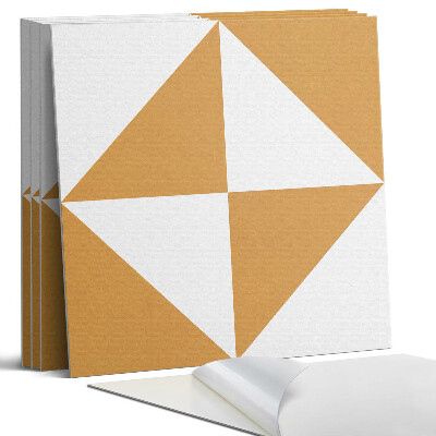 Panou perete pătrat Triunghiuri geometrice în pătrate