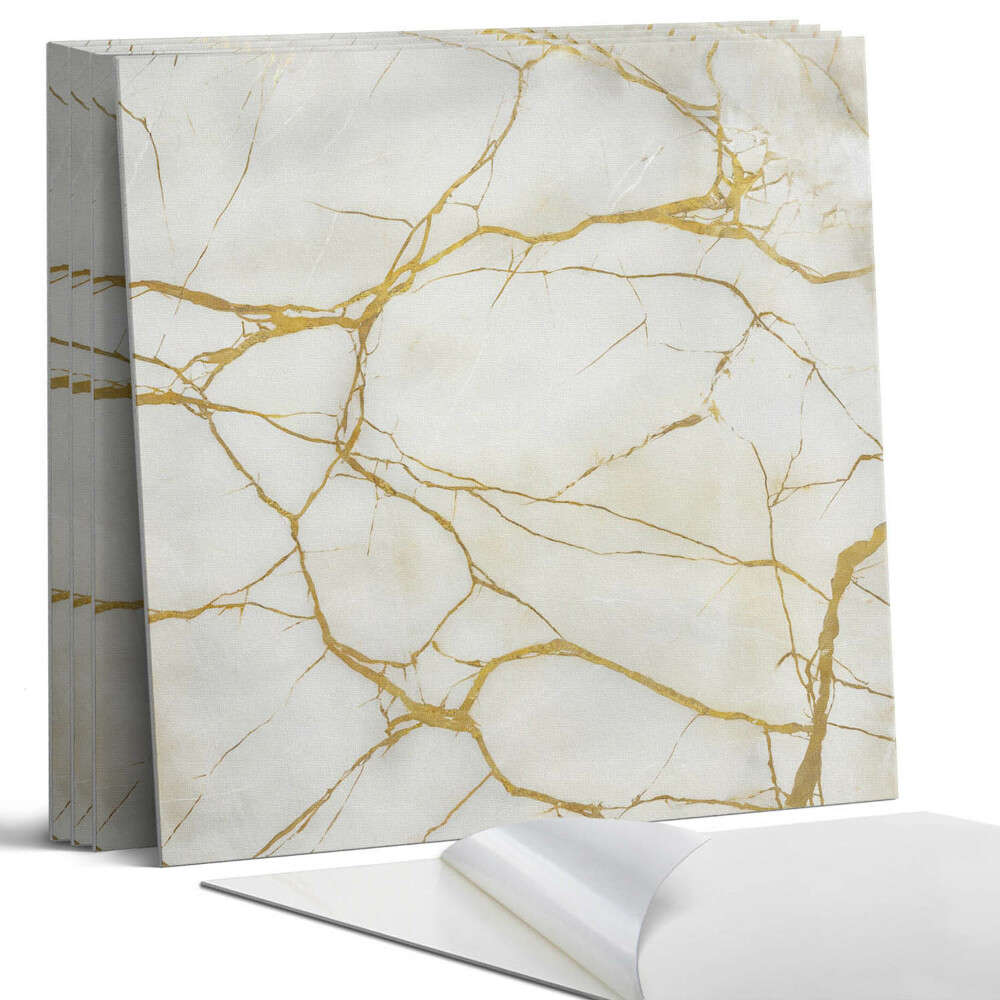 Panou perete pătrat Marmură elegantă cu vene