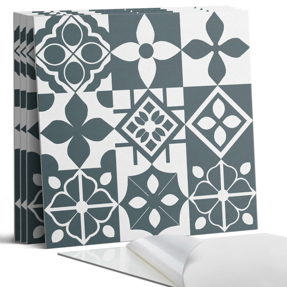 Panou decorativ bucatarie Modele geometrice în plăci